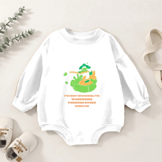 Literary Wanderer: Book and Bunny Bliss Baby Romper Sweatshirts