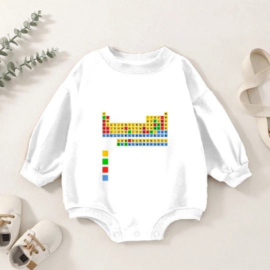 Can I Lick It Periodic Table Teacher Student Baby Romper Sweatshirts