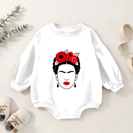 Frida frida kahlo Baby Romper Sweatshirts