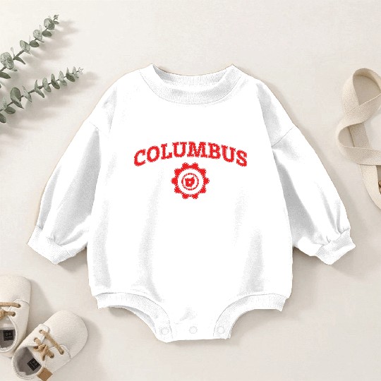 Columbus Ohio Pride - Hometown Ohio Baby Romper Sweatshirts