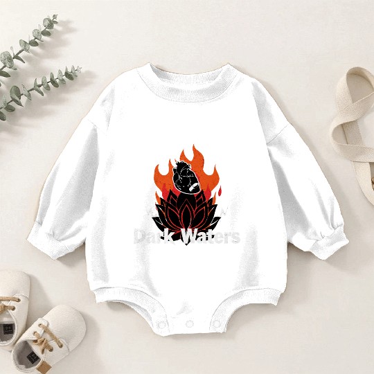 Black Lotus Fire Rock Baby Romper Sweatshirts