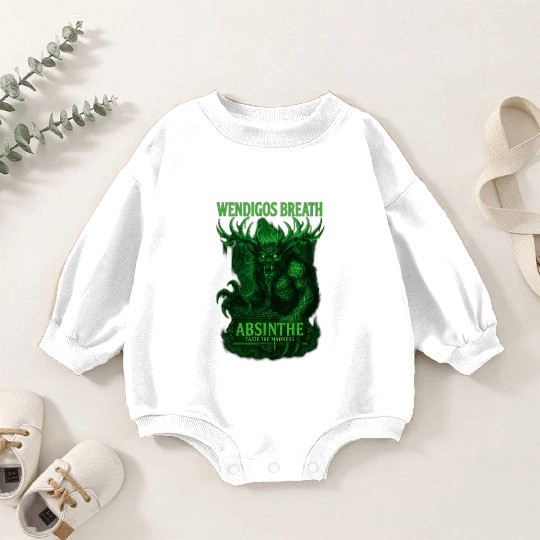 Wendigos Breath Absinthe Mock Liquor Baby Romper Sweatshirts
