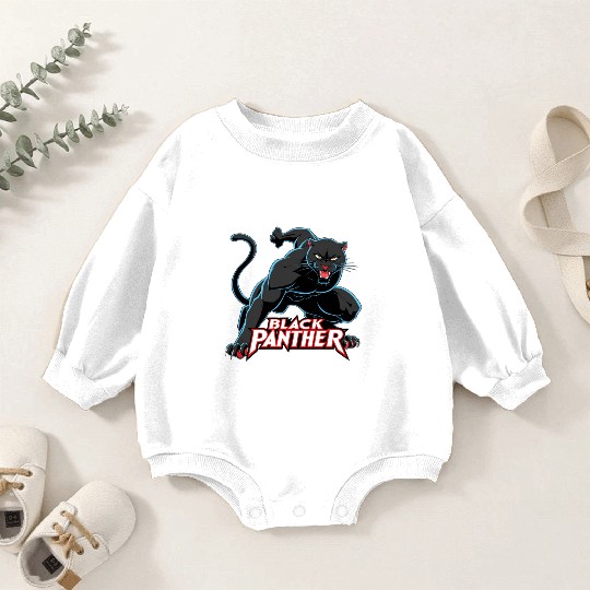 Black Panther. Baby Romper Sweatshirts