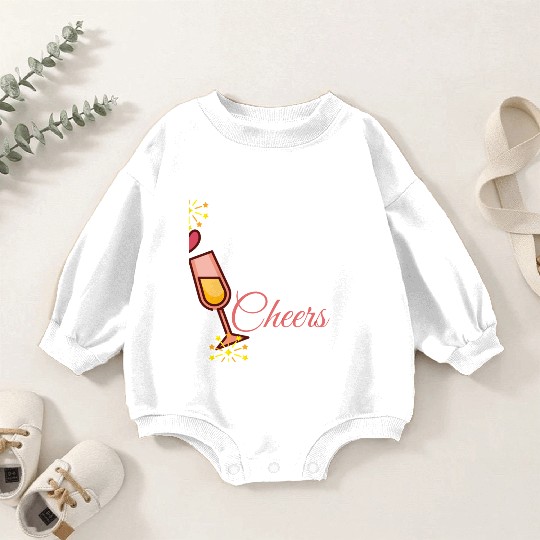 Unisex Baby Romper Sweatshirts – Fun Party Vibes Baby Romper Sweatshirts for couple
