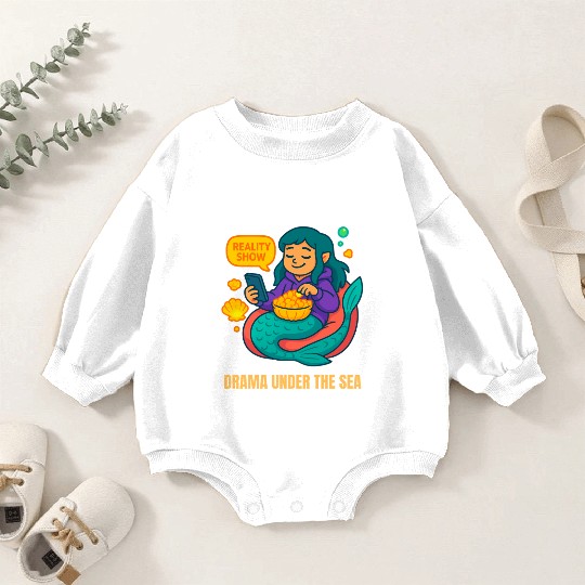 Drama Under the Sea Baby Romper Sweatshirts