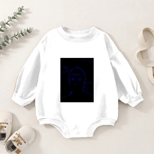 FRD Carbo Ultra Blue Neon Baby Romper Sweatshirts
