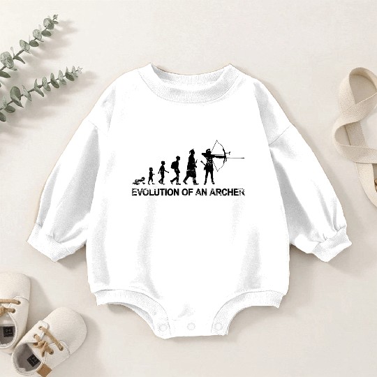 Evolution Of An Archer Baby Romper Sweatshirts