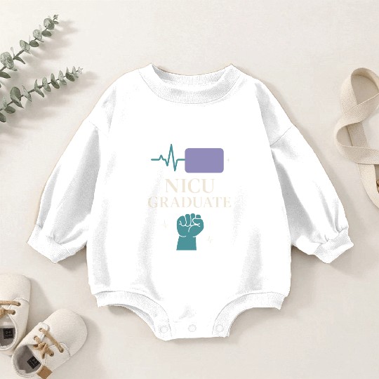 NICU Parent Pride Preemie Warrior Neonatal Baby Romper Sweatshirts