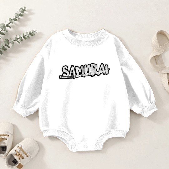 Samurai katana Baby Romper Sweatshirts