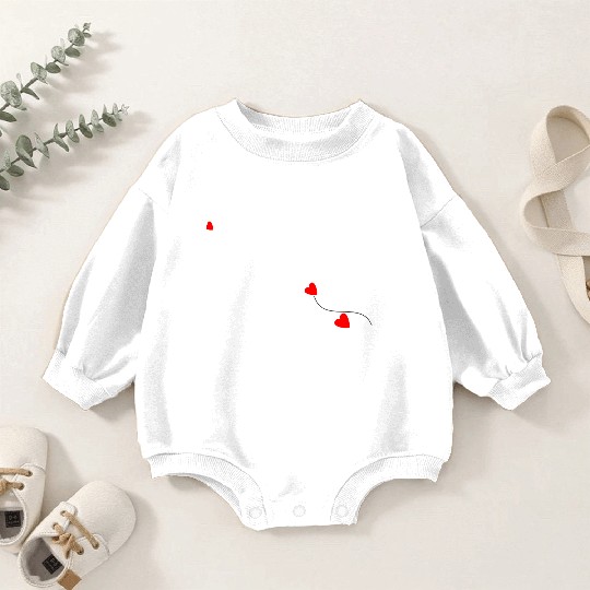 Be grateful - inspirational Heart Baby Romper Sweatshirts