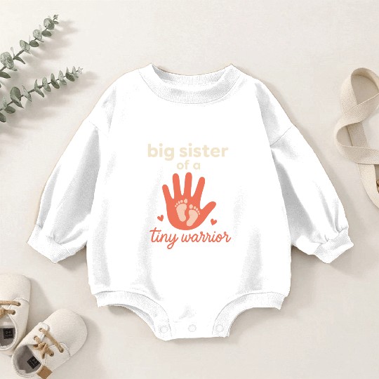 NICU Sibling Preemie Big Brother Big Sister Baby Romper Sweatshirts