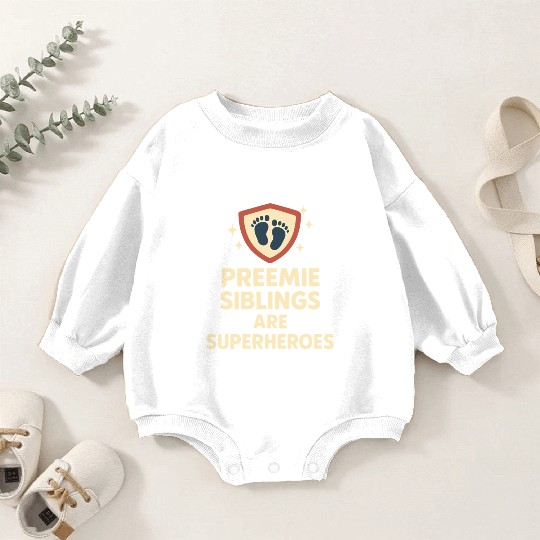 NICU Sibling Preemie Big Brother Big Sister Baby Romper Sweatshirts
