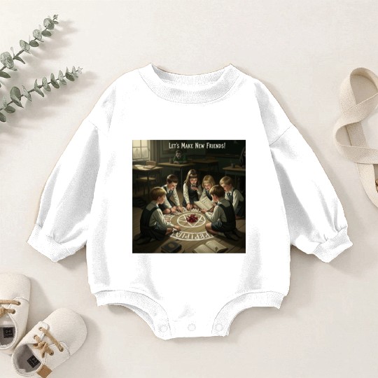 New Friends, Old Rituals Baby Romper Sweatshirts
