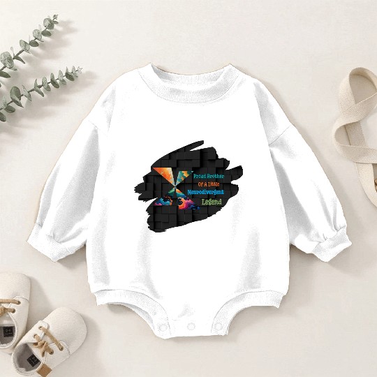 Neurodivergent Legend Baby Romper Sweatshirts