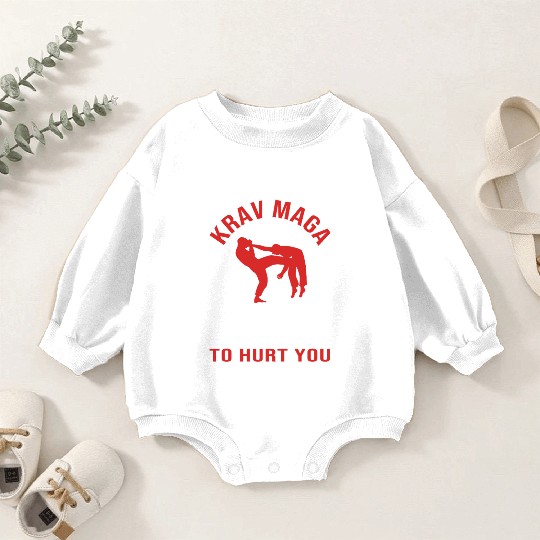 Israel Martial Arts Krav Maga Baby Romper Sweatshirts
