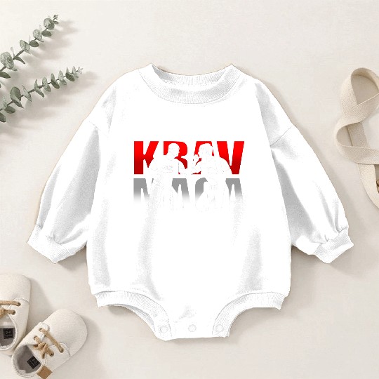 Krav Maga Israel Martial Arts Fighter Baby Romper Sweatshirts