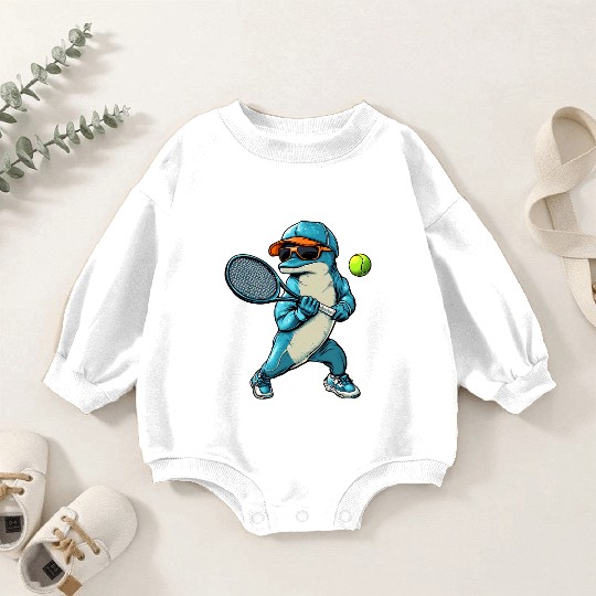 Dolphins Tennis Baby Romper Sweatshirts
