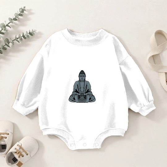 Buddha Think You Are Baby Romper Sweatshirts
