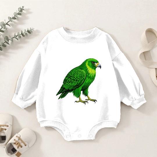 Green hawk Baby Romper Sweatshirts