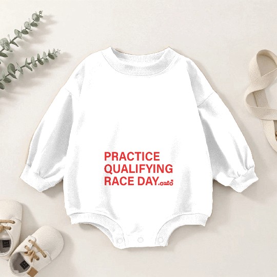 monday tuesday wednesday thursday practice qual Baby Romper Sweatshirts