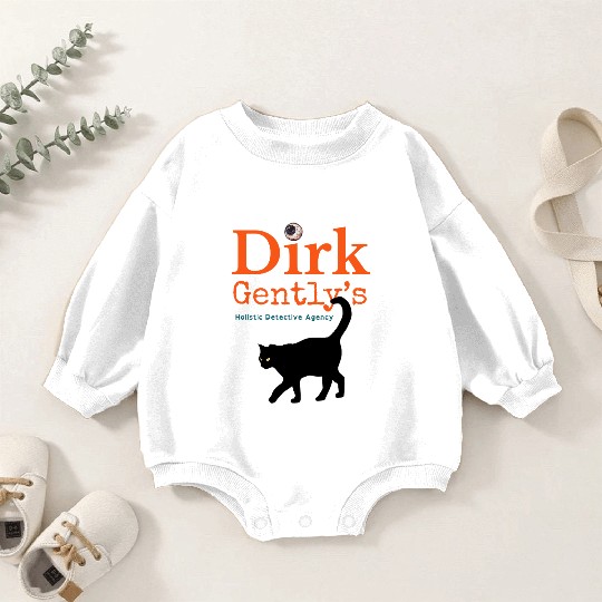 Dirk Gently Holistic Mayhem Fan Baby Romper Sweatshirts
