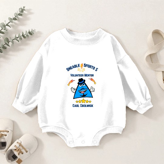 Sneable Sports 5 Volunteer Mentor Carl Coolwick Baby Romper Sweatshirts