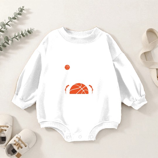 Basketball Coach Voice – Funny Basketball Coach  Baby Romper Sweatshirts