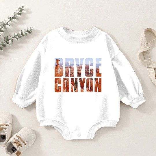 Bryce Canyon National Park Scenic Design Baby Romper Sweatshirts
