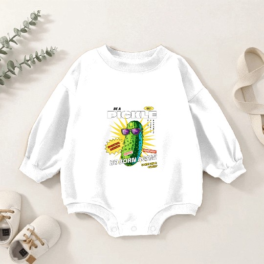 Be a Pickle Baby Romper Sweatshirts