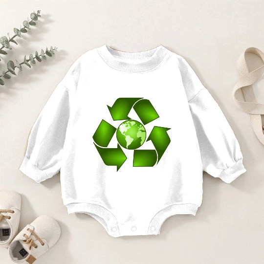 green energy Baby Romper Sweatshirts