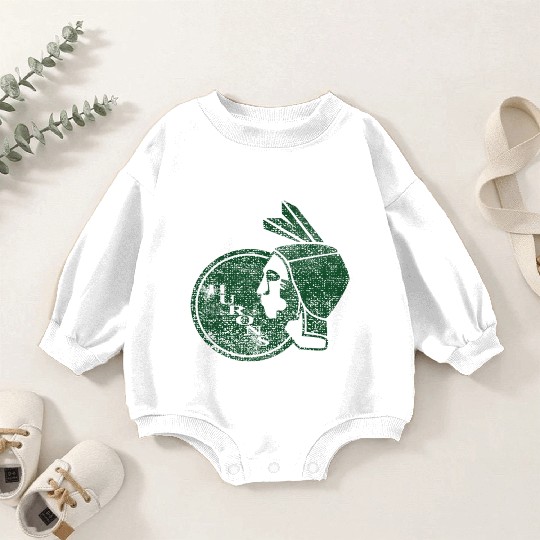 Old School Eastern Hurons Baby Romper Sweatshirts