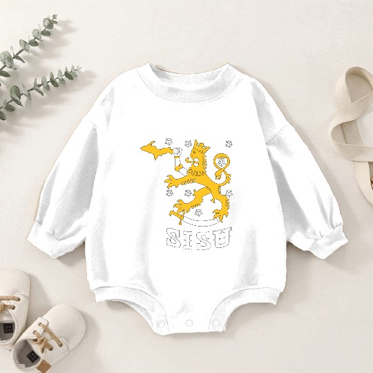 Sisu U.P. Upper Peninsula Yooper Baby Romper Sweatshirts Baby Romper Sweatshirts Baby Romper Sweatshirts