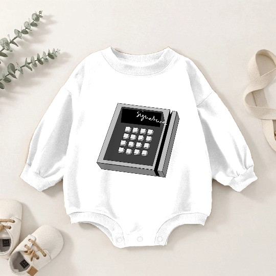 Credit Card Reader Baby Romper Sweatshirts