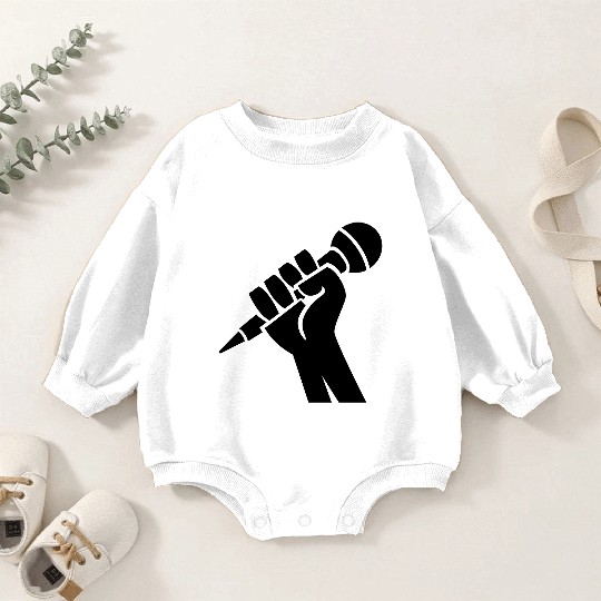 microphone Baby Romper Sweatshirts