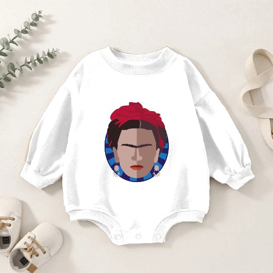 TGIF | Thank God it's Frida Kahlo Baby Romper Sweatshirts