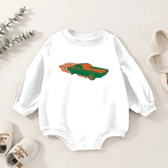 Muscle Car Baby Romper Sweatshirts