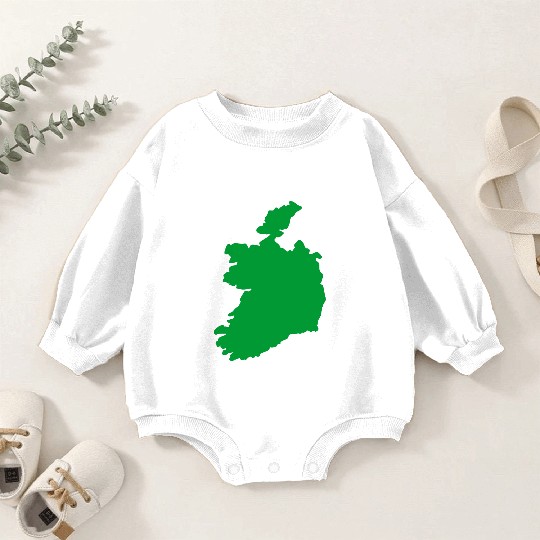 Ireland Solid Baby Romper Sweatshirts