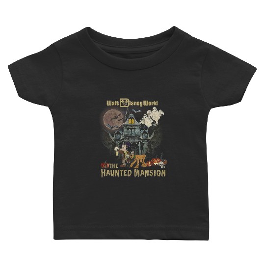The Haunted Mansion Baby T Shirts, Halloween Baby T Shirts, Disney Halloween Baby T Shirts