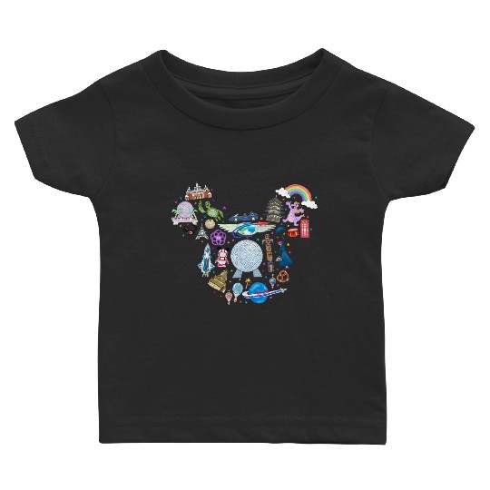 Disney Epcot Matching Baby T Shirts for Men, Women and Kids with Mickey Head Ears