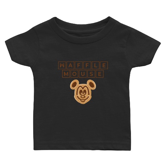 Waffle Mouse Baby T Shirts,Disney Epcot Baby T Shirts,Mickey Mouse Head,Disney World Baby T Shirts