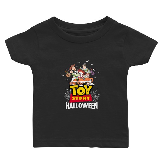 Toy Story Tea Cups Halloween  Baby T Shirts, Retro Toy Story Pumpkin Baby T Shirts, Disney Family Baby T Shirts, Disney Trip Baby T Shirts, Halloween Party