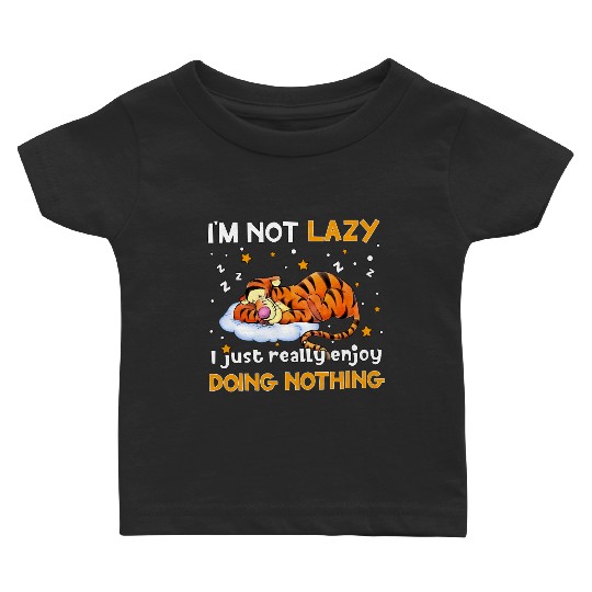 Discover Tigger Lazy Doing Nothing Funny Quote Colorful Disney  Baby T Shirts
