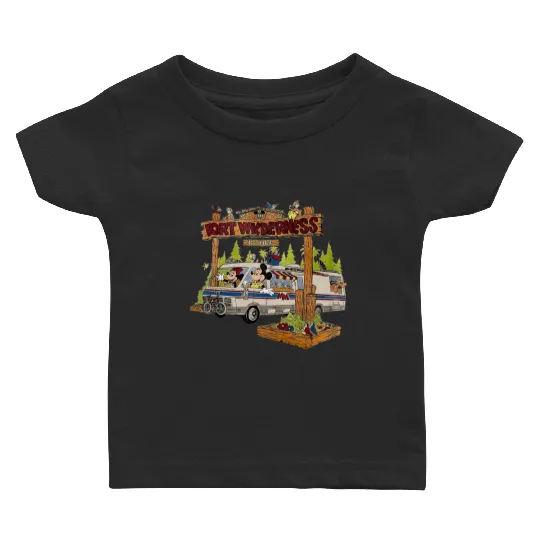 Fort Wilderness Vintage 80's Style Disney Resort Baby T Shirts