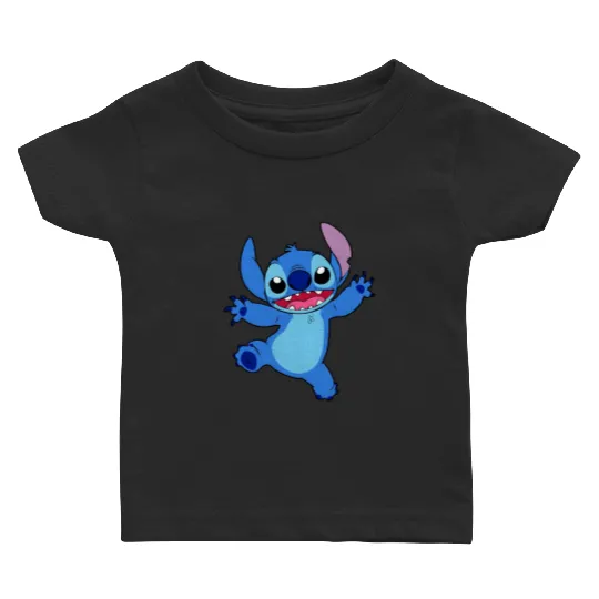 Stitch Youth Baby T Shirts, Lilo and Stitch Baby T Shirts for Kid, Disney Stitch Jumper, Cute Stitch Pullover, Happy Stitch Sweater, Disney Gift (T46)