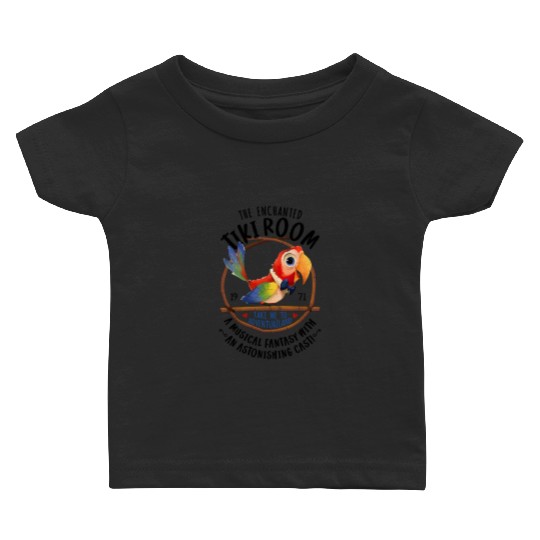 Retro Disneyland Enchanted Tiki Room Baby T Shirts