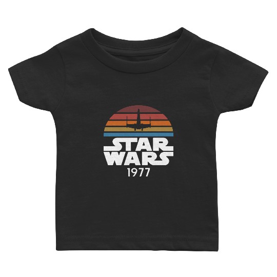 Star Wars 1977 Baby T Shirts, Disney Star Wars Baby T Shirts, Star Wars Baby T Shirts, Disney World Baby T Shirts