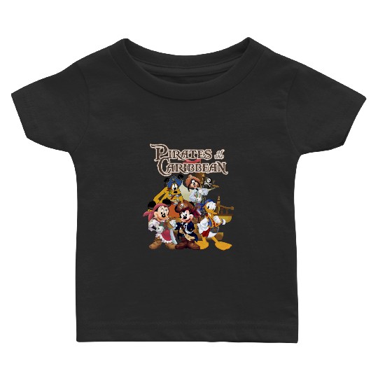 Discover Disney Mickey And Friends Pirate Of The Carribean Baby T Shirts