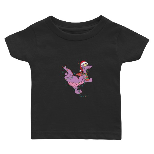 Santa Figment Dragon Lights Christmas Light  Baby T Shirts, Disney