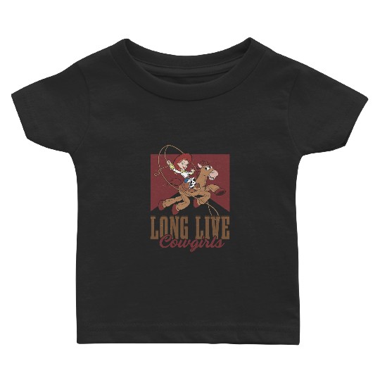 Retro Jessie Baby T Shirts, Disney Pixar Toy Story Jessie Long Live