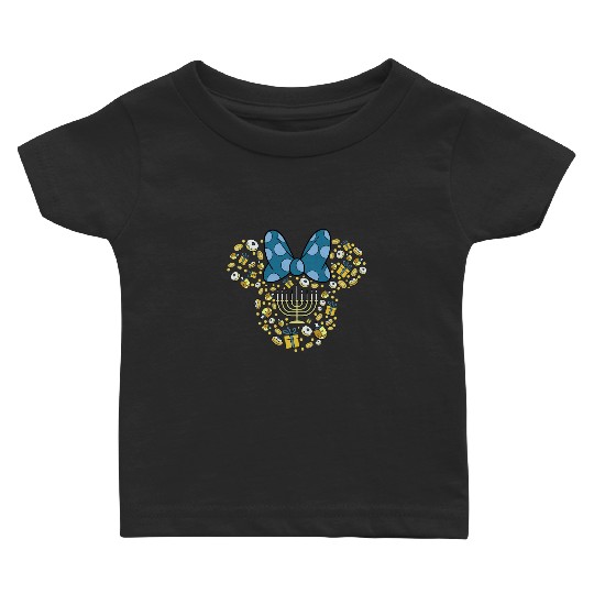 Disney Minnie Mouse Hanukkah Chanukah Baby T Shirts,Happy Hanukkah Baby T Shirts
